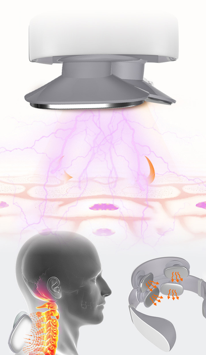 Electronic 4D Shiatsu Neck Massager for Pain Relief