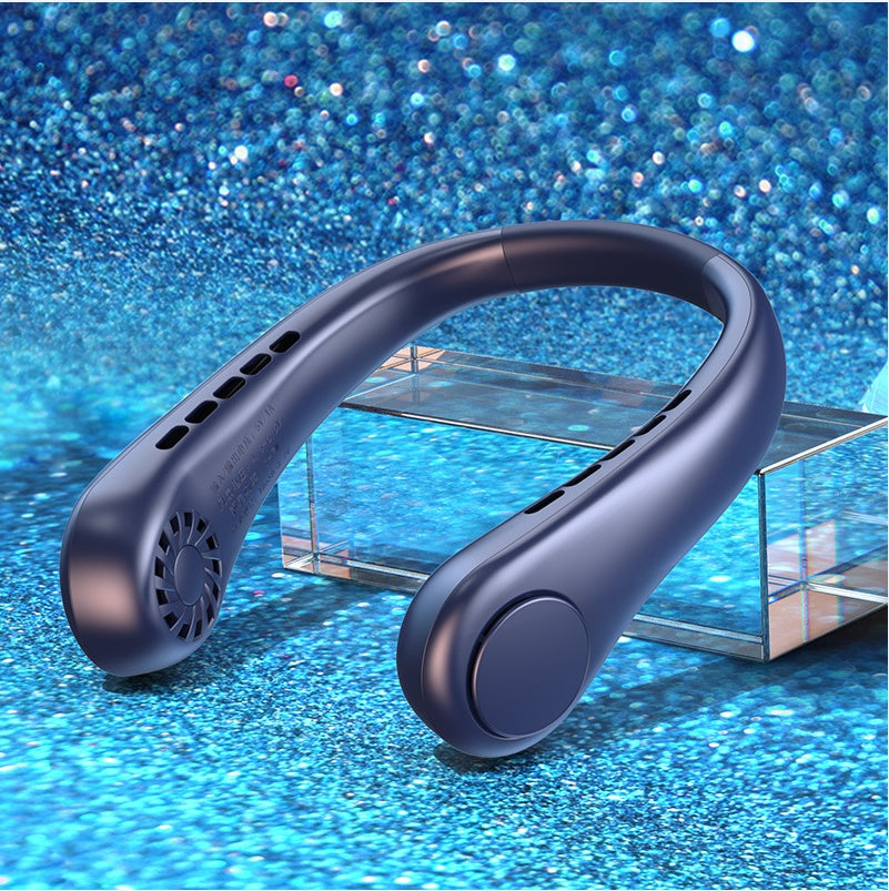 Breezi Leafless Hanging Neck Fan – Portable USB Cooling Fan