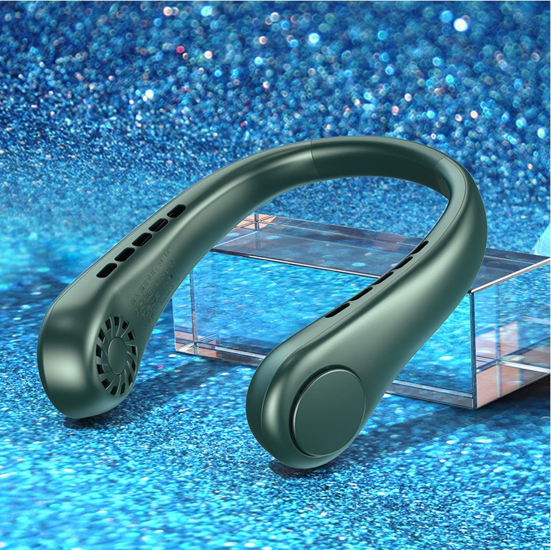 Breezi Leafless Hanging Neck Fan – Portable USB Cooling Fan