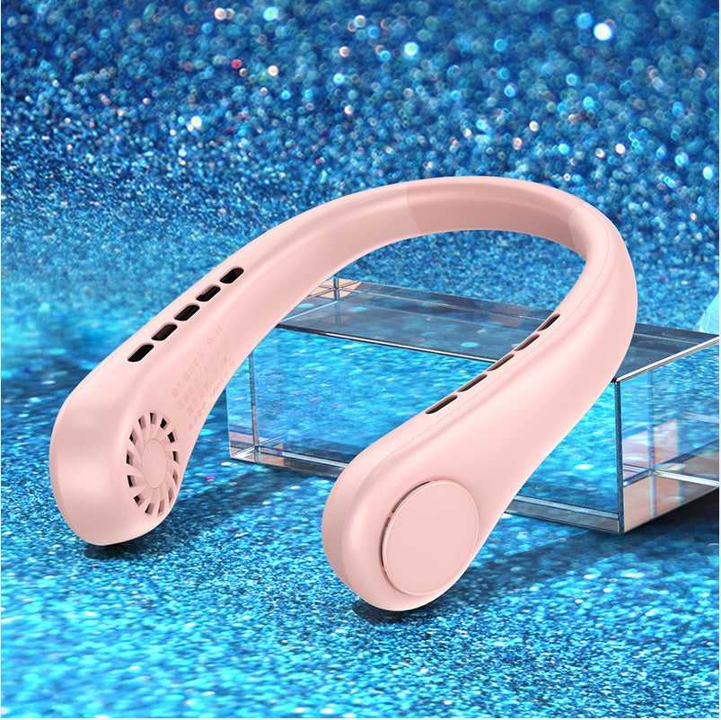 Breezi Leafless Hanging Neck Fan – Portable USB Cooling Fan