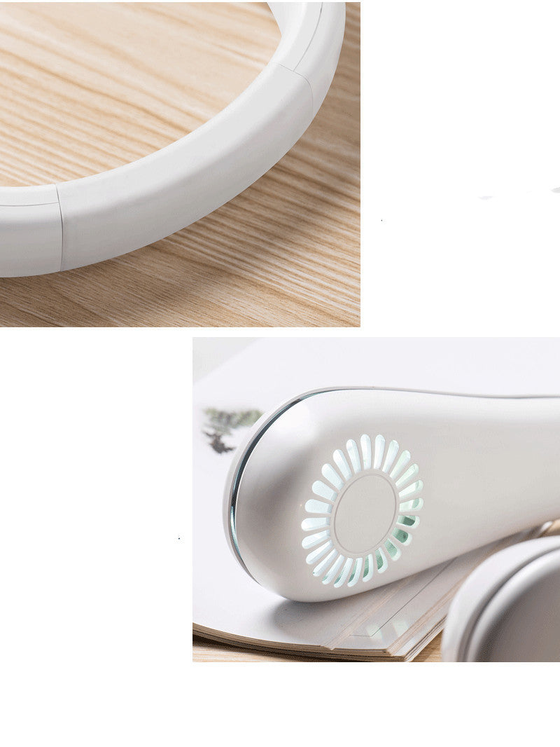 Breezi "Version SLK" Portable Neck Fan – USB Rechargeable Cooling