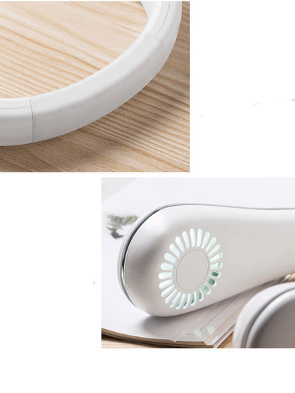 Breezi "Version SLK" Portable Neck Fan – USB Rechargeable Cooling