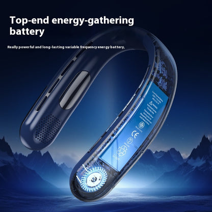Wearable Neck Fan – Portable Leafless Cooling