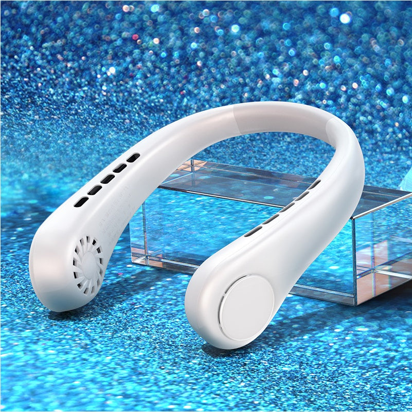 Breezi Leafless Hanging Neck Fan – Portable USB Cooling Fan