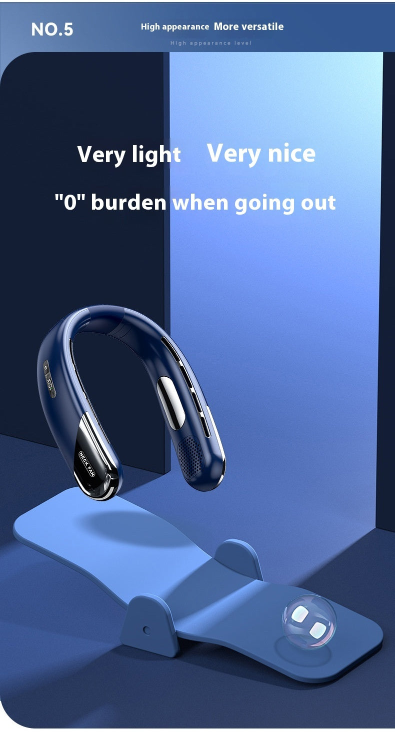 Wearable Neck Fan – Portable Leafless Cooling